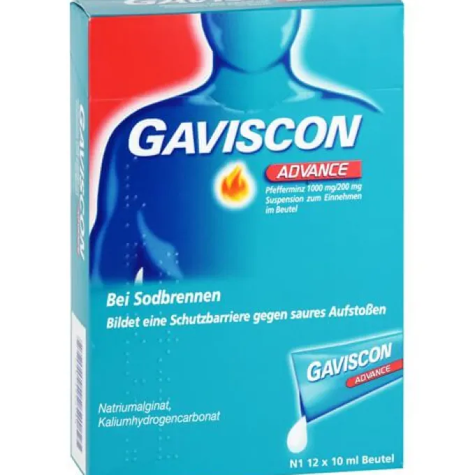 GAVISCON Advance Pfefferminz 1000mg/200mg SUS Btl. 120 ml