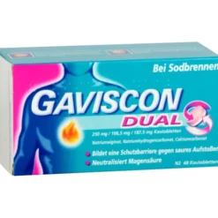 GAVISCON Dual 250mg/106,5mg/187,5mg Kautabletten 48 St