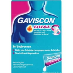 GAVISCON Dual 500mg/213mg/325mg Susp.z.Einn.Btl. 120 ml