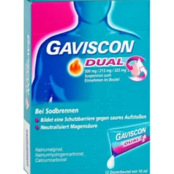 GAVISCON Dual 500mg/213mg/325mg Susp.z.Einn.Btl. 120 ml