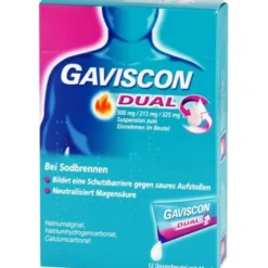 GAVISCON Dual 500mg/213mg/325mg Susp.z.Einn.Btl. 120 ml