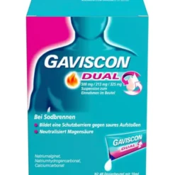 GAVISCON Dual 500mg/213mg/325mg Susp.z.Einn.Btl. 480 ml