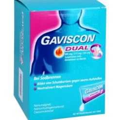 GAVISCON Dual 500mg/213mg/325mg Susp.z.Einn.Btl. 480 ml