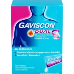 GAVISCON Dual 500mg/213mg/325mg Susp.z.Einn.Btl. 480 ml