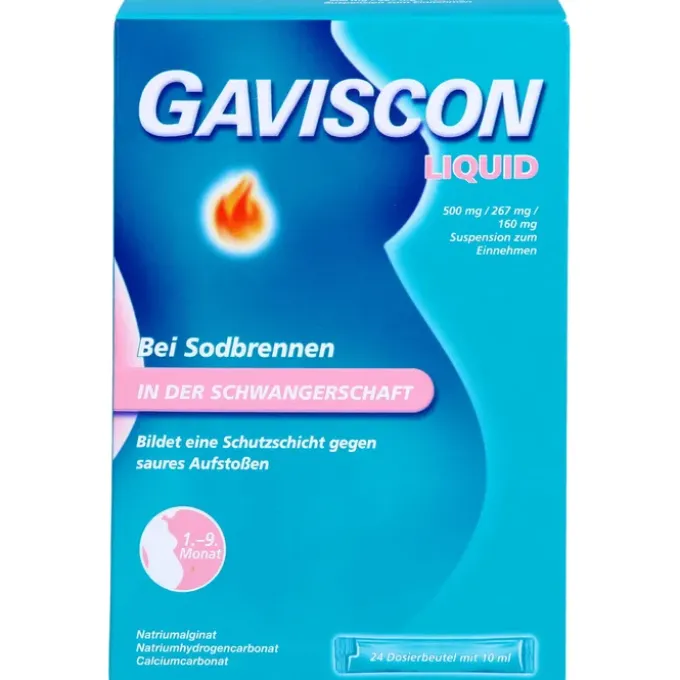 GAVISCON Liquid 500 mg/267 mg/160 mg Susp.z.Einn. 240 ml