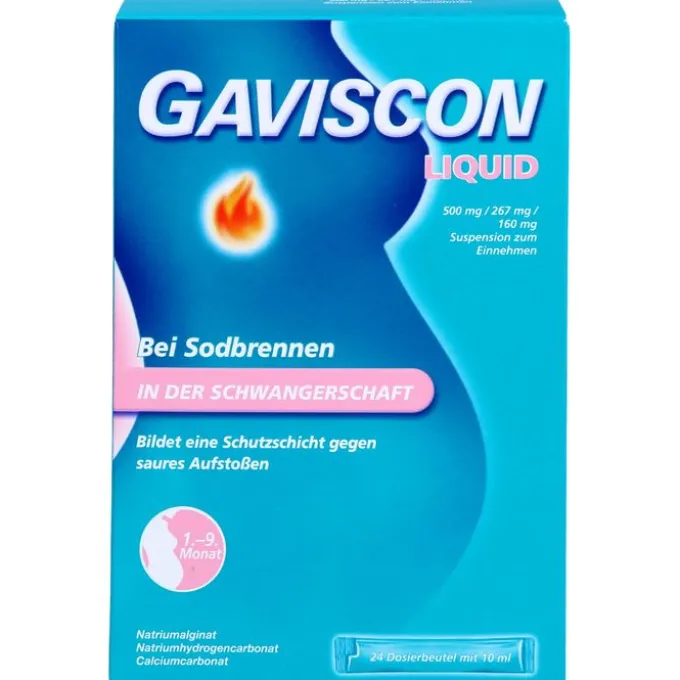 GAVISCON Liquid 500 mg/267 mg/160 mg Susp.z.Einn. 240 ml