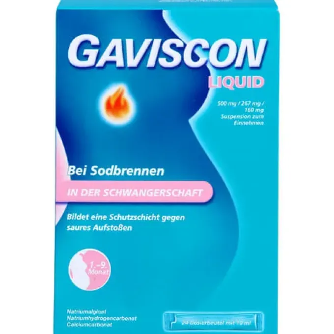 GAVISCON Liquid 500 mg/267 mg/160 mg Susp.z.Einn. 240 ml