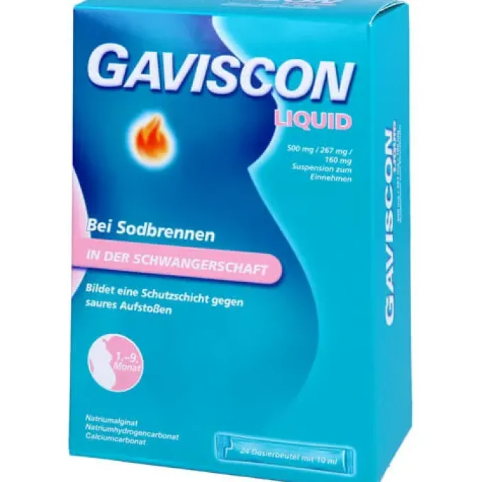 GAVISCON Liquid 500 mg/267 mg/160 mg Susp.z.Einn. 240 ml