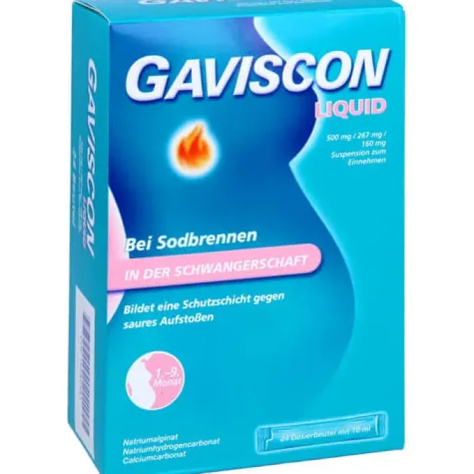 GAVISCON Liquid 500 mg/267 mg/160 mg Susp.z.Einn. 240 ml