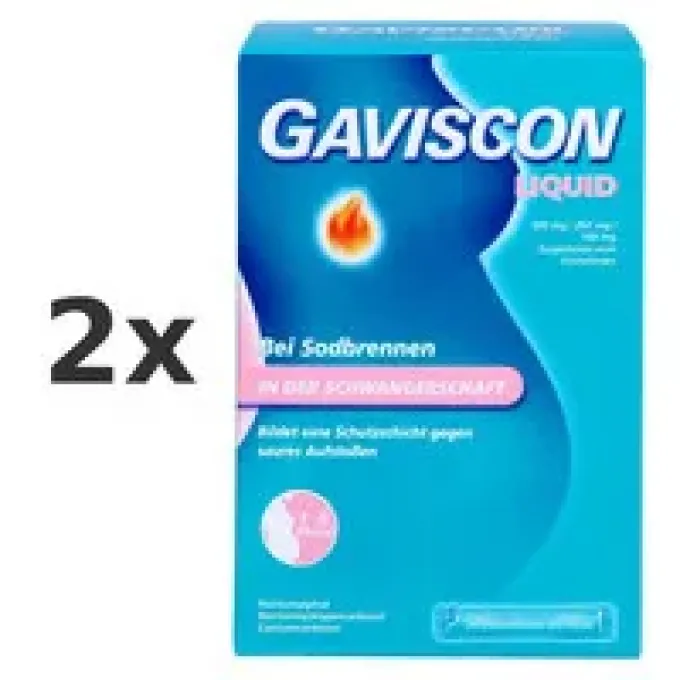 GAVISCON Liquid 500 mg/267 mg/160 mg 48x10 ml