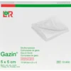 GAZIN Mullkomp.5x5 cm steril 8fach 5X2 St