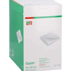 GAZIN Mullkomp.10x20 cm steril 12fach extra groß 20X5 St