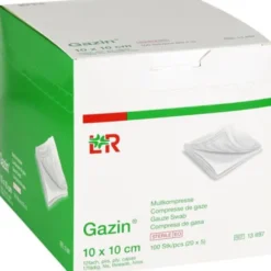 GAZIN Mullkomp.10x10 cm steril 12fach groß 20X5 St