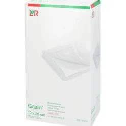 GAZIN Mullkomp.10x20 cm steril 8fach 25X2 St