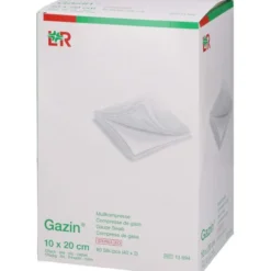 GAZIN Mullkomp.10x20 cm steril 12fach 40X2 St