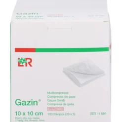 GAZIN Mullkomp.10x10 cm steril 8fach 20X5 St