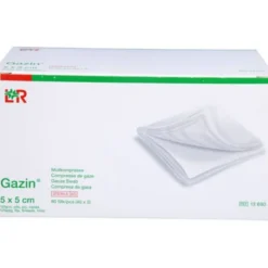 GAZIN Mullkomp.5x5 cm steril 12fach 40X2 St