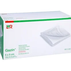 GAZIN Mullkomp.5x5 cm steril 12fach 40X2 St