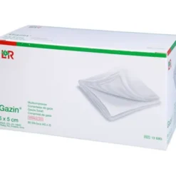 GAZIN Mullkomp.5x5 cm steril 12fach 40X2 St