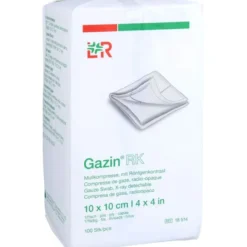 GAZIN Mullkomp.10x10 cm unsteril 12fach RK 100 St