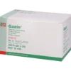 GAZIN Tupfer pflaumengr.steril o.RK a.Verbandmull 20X20 St