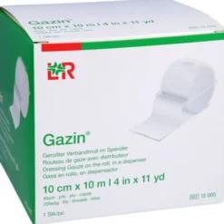 GAZIN Verbandmull 10 cmx10 m 8fach 1 St