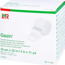 GAZIN Verbandmull 10 cmx10 m 8fach 1 St