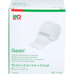 GAZIN Verbandmull 10 cmx5 m 8fach 1 St
