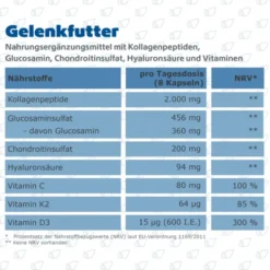 GELENKFUTTER Gelenkkapseln 240 Stück