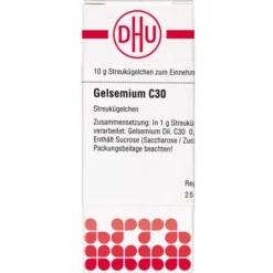 GELSEMIUM C 30 Globuli 10 g