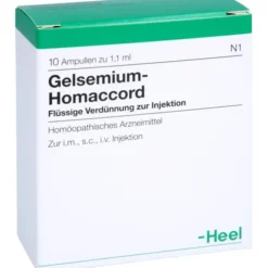GELSEMIUM HOMACCORD Ampullen 10 St