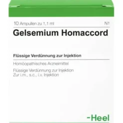 GELSEMIUM HOMACCORD Ampullen 10 St