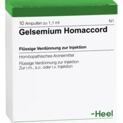 GELSEMIUM HOMACCORD Ampullen 10 St