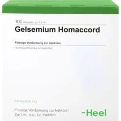 GELSEMIUM HOMACCORD Ampullen 100 St