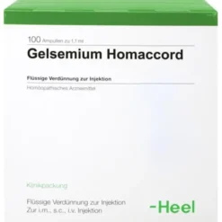 GELSEMIUM HOMACCORD Ampullen 100 St