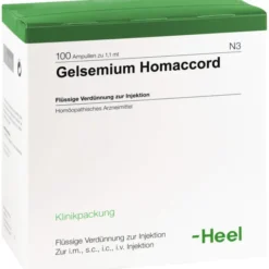 GELSEMIUM HOMACCORD Ampullen 100 St