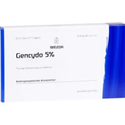 GENCYDO 5% Injektionslösung 8 St