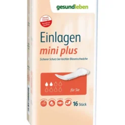 GESUND LEBEN Einlagen mini plus 20 St