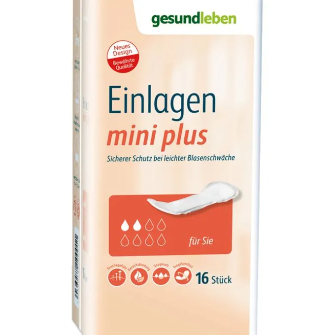 GESUND LEBEN Einlagen mini plus 20 St