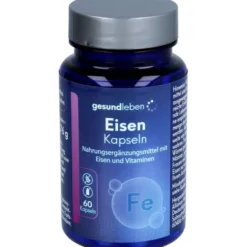 GESUND LEBEN Eisen 15 mg Kapseln 60 Stück