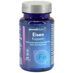 GESUND LEBEN Eisen 15 mg Kapseln 60 Stück