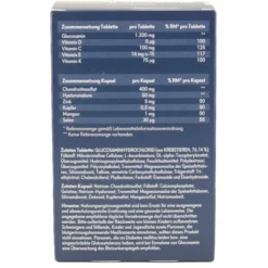 GESUND LEBEN Glucosamin-Komplex+Vit.C Tab.+Kaps. 60 Stück