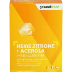 GESUND LEBEN heiße Zitrone+Acerola Pulver 20 Stück