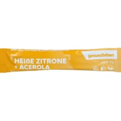 GESUND LEBEN heiße Zitrone+Acerola Pulver 20 Stück