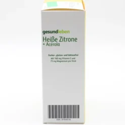 GESUND LEBEN heiße Zitrone+Acerola Pulver 20 Stück