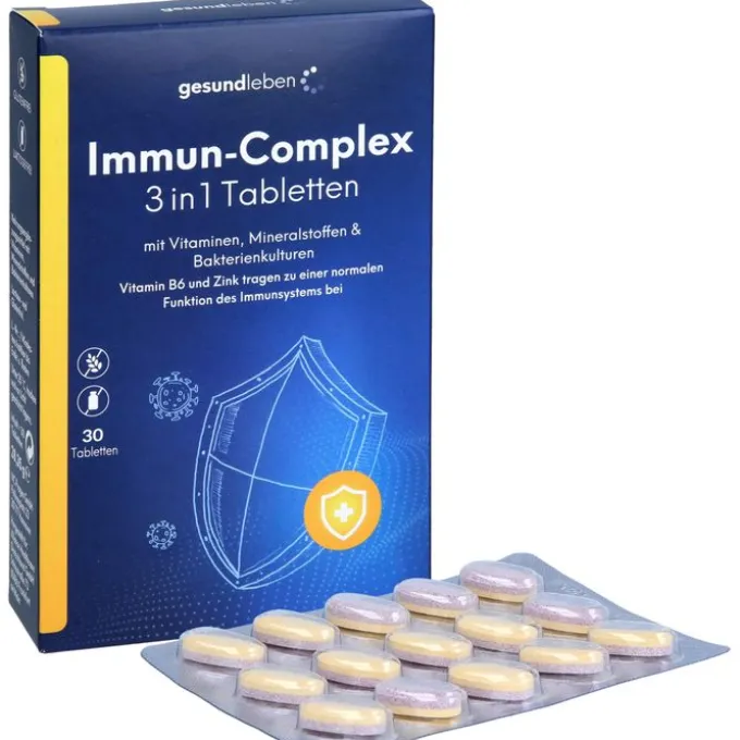 GESUND LEBEN Immun-Complex 3in1 Tabletten 30 Stück