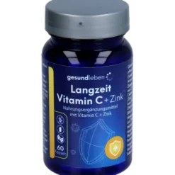 GESUND LEBEN Langzeit Vitamin C+Zink Depot Kapseln 60 Stück