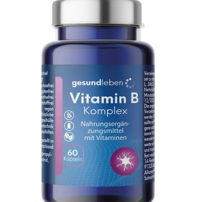 GESUND LEBEN Vitamin B Komplex Kapseln 60 Stück