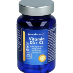 GESUND LEBEN Vitamin D3+K2 Kapseln 60 Stück à 0,26 g