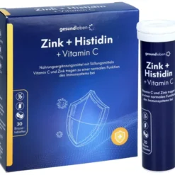 GESUND LEBEN Zink+Histidin+Vit.C Brausetabletten 30 Stück